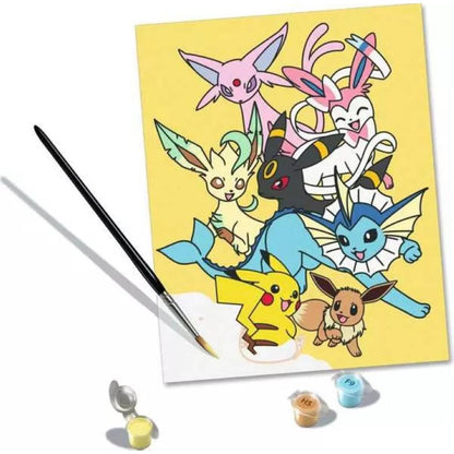Ravensburger CreArt Malen nach Zahlen Eevee Evolutions
