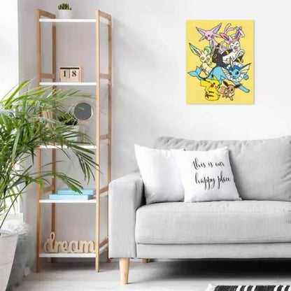 Ravensburger CreArt Malen nach Zahlen Eevee Evolutions