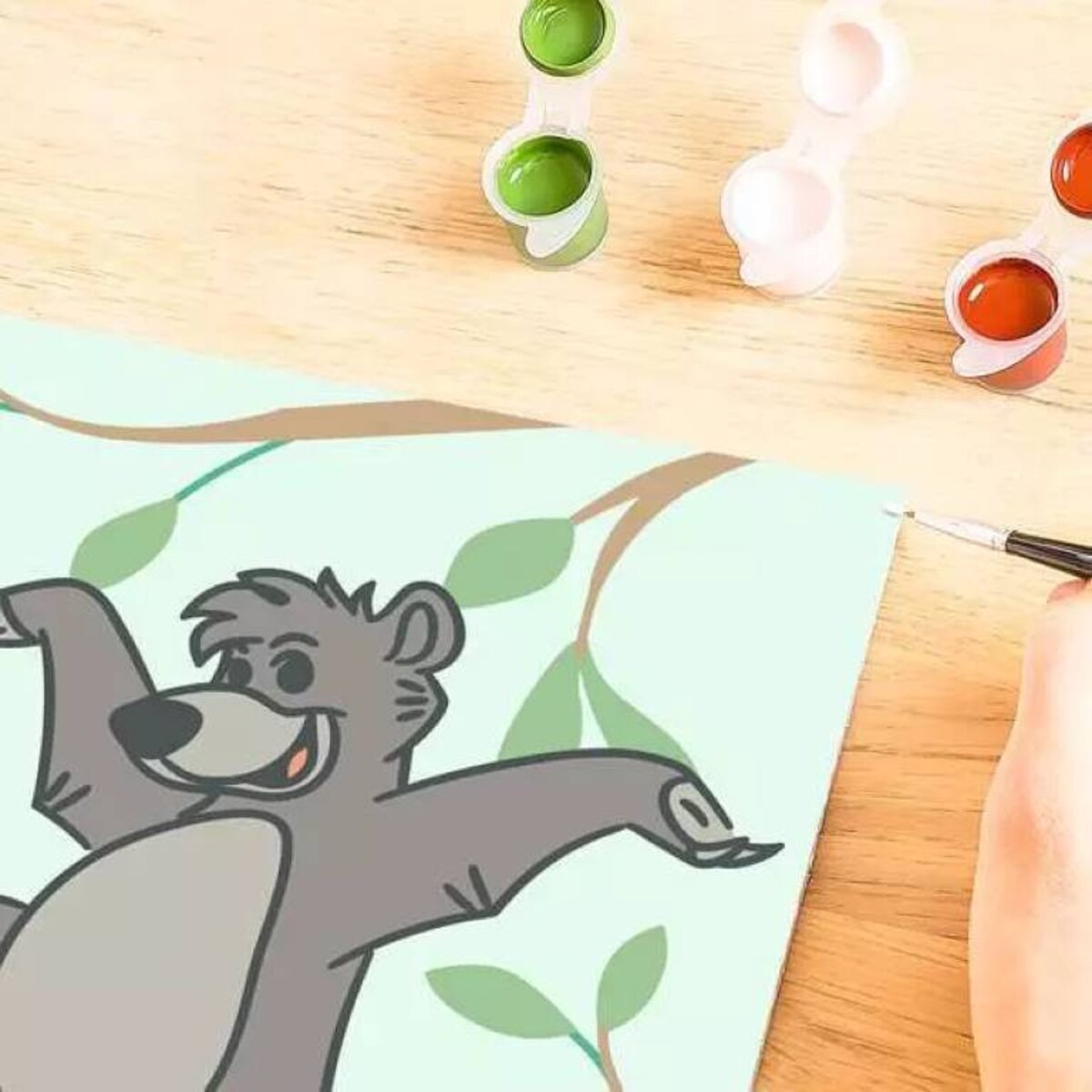 Ravensburger CreArt Malen nach Zahlen für Erwachsene Baloo