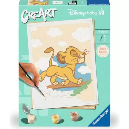 Ravensburger CreArt Malen nach Zahlen Simba