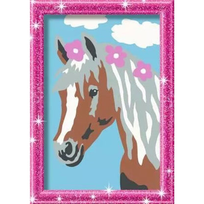 Ravensburger CreArt, Malen nach Zahlen - Hübsche Stute