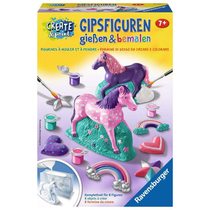 Ravensburger Create & Paint Fantasy Horse Gipsfiguren gießen und bemalen