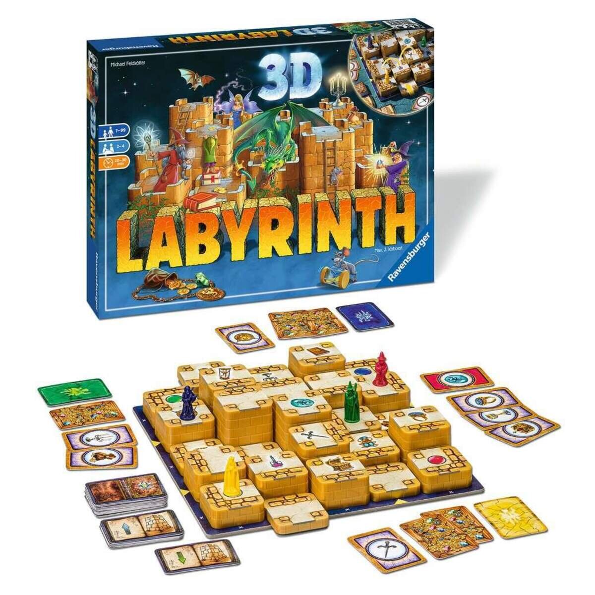 Ravensburger Das verrückte Labyrinth 3D