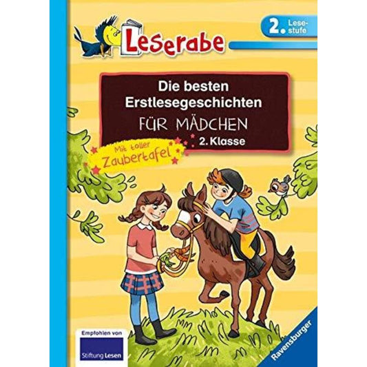 Ravensburger Die besten Erstlesegeschichten für Mädchen 2. Klasse mit toller Zaubertafel