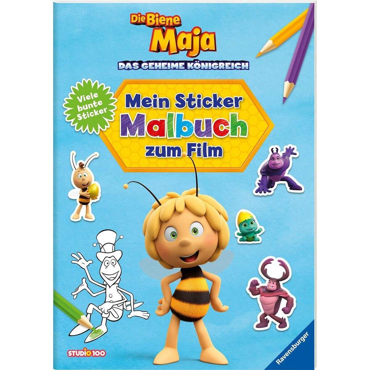 Ravensburger Die Biene Maja: Mein Sticker-Malbuch