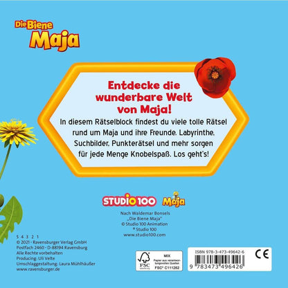 Ravensburger Die Biene Maja: Mein Rätselblock