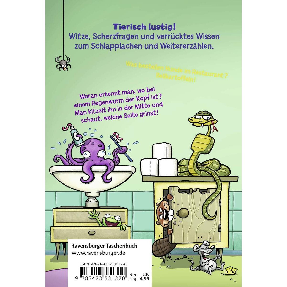 Ravensburger Die genialsten Tierwitze