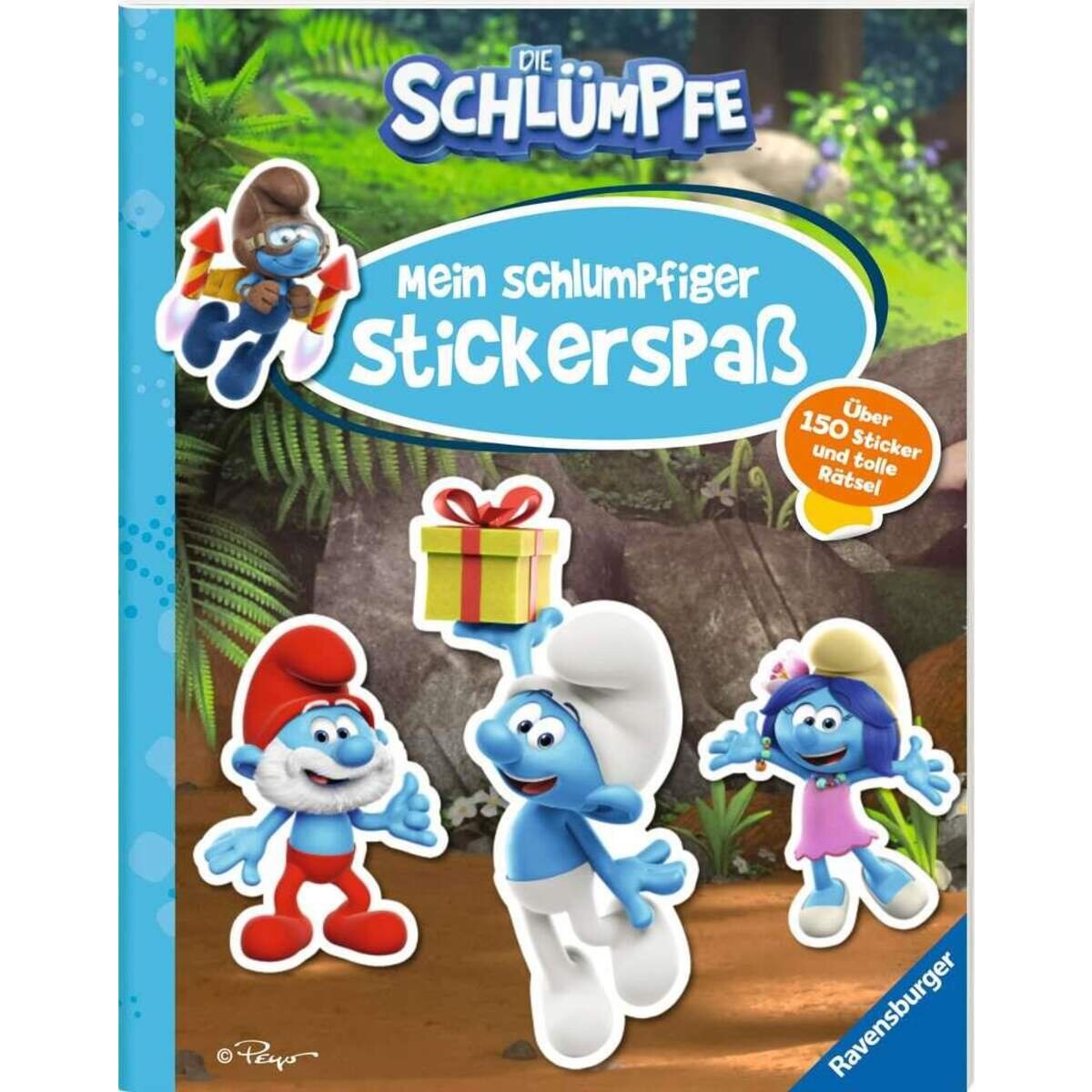 Ravensburger Die Schlümpfe: Mein schlumpfiger Stickerspaß