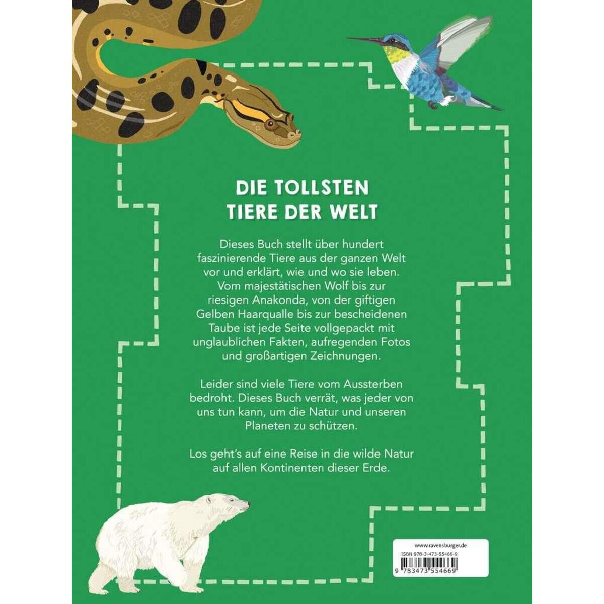 Ravensburger Die tollsten Tiere der Welt