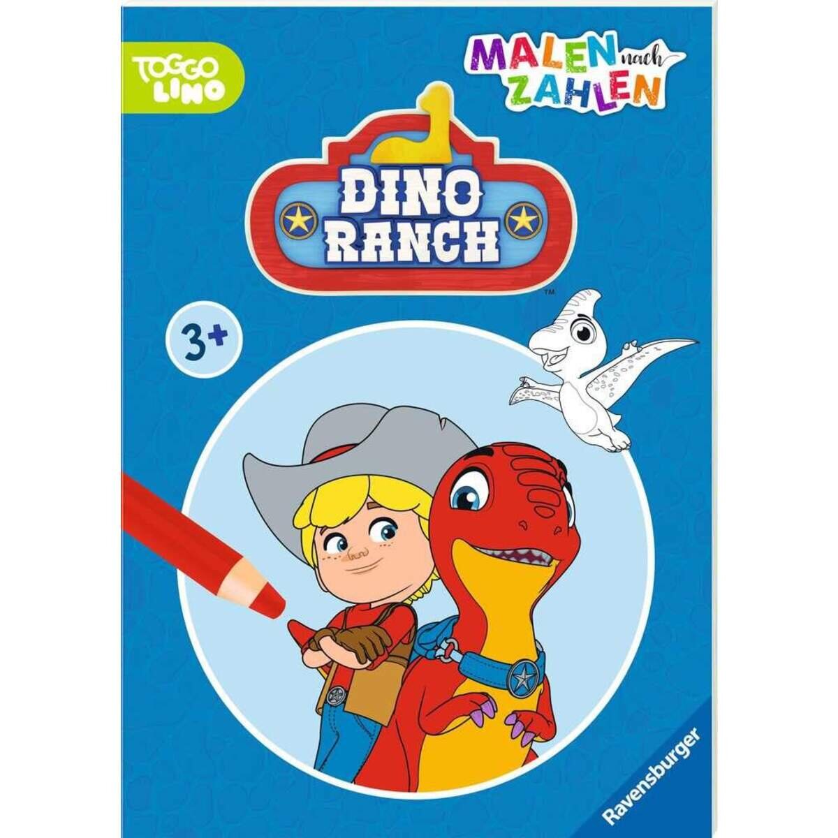 Ravensburger Dino Ranch: Malen nach Zahlen