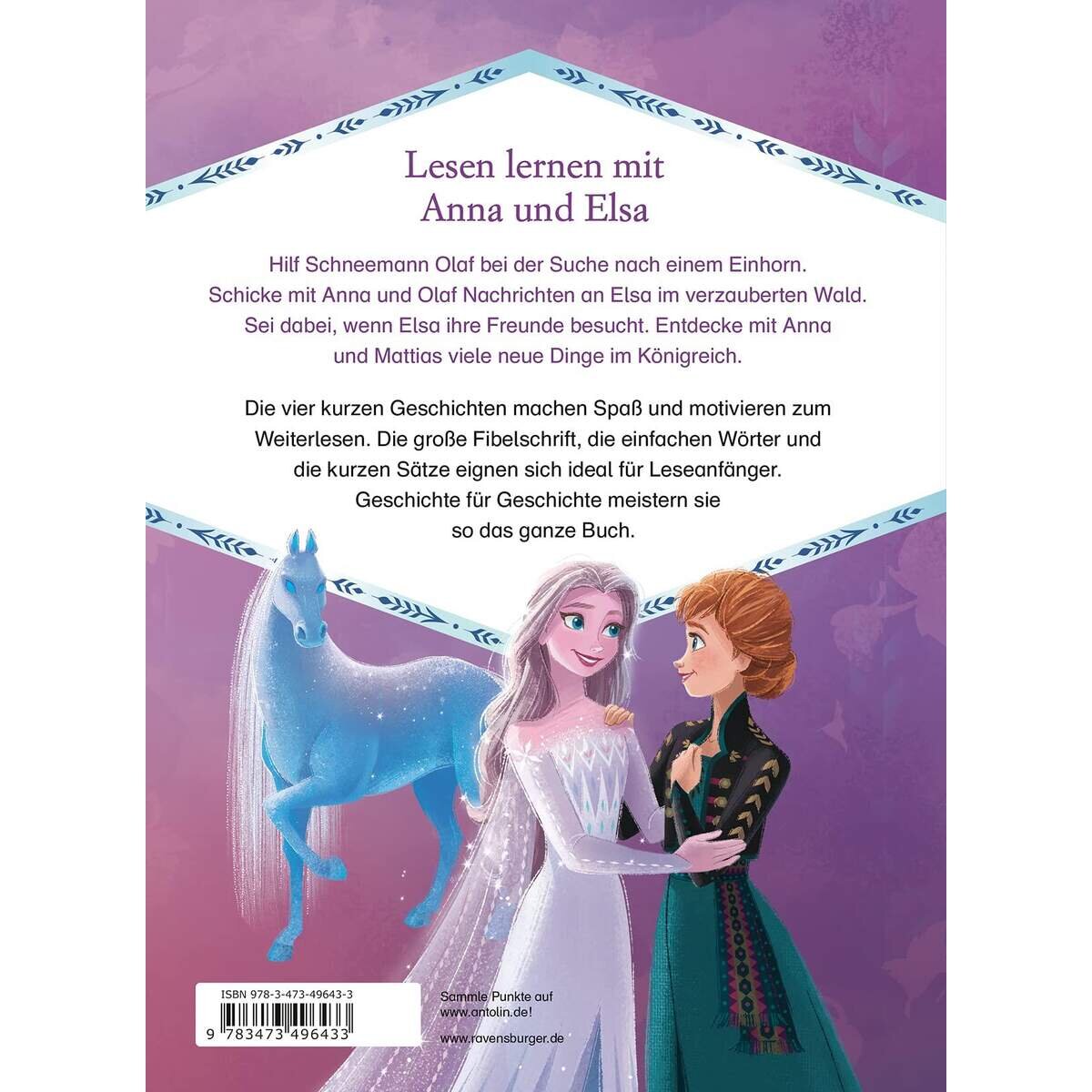 Ravensburger Disney Die Eiskönigin 2: Neue Minutengeschichten für Erstleser