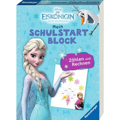 Ravensburger Disney Die Eiskönigin Mein Schulstartblock: Zählen und Rechnen