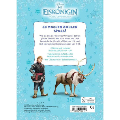 Ravensburger Disney Die Eiskönigin Mein Schulstartblock: Zählen und Rechnen