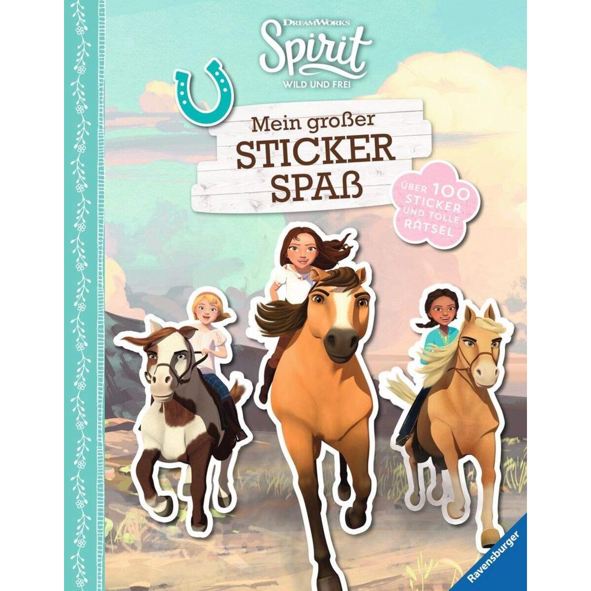 Ravensburger Dreamworks Spirit Wild und Frei: Mein großer Stickerspaß