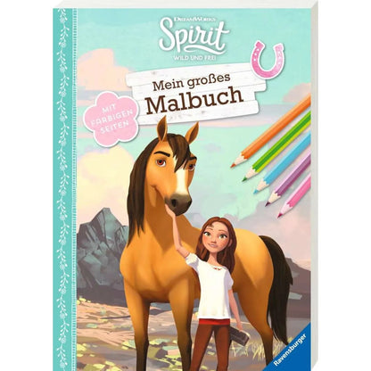 Ravensburger Dreamworks Spirit Wild und Frei: Mein großes Malbuch