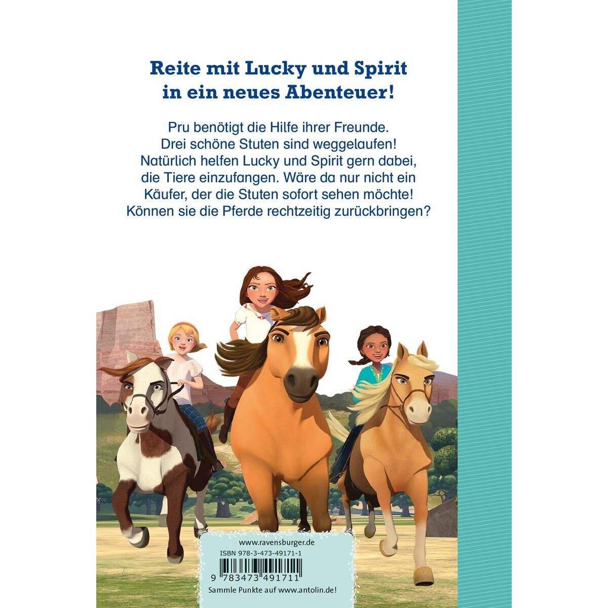 Ravensburger Dreamworks Spirit Wild und Frei: Wo sind die Pferde - Für Erstleser