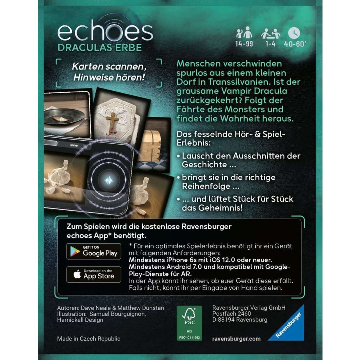 Ravensburger Echoes echoes Draculas Erbe