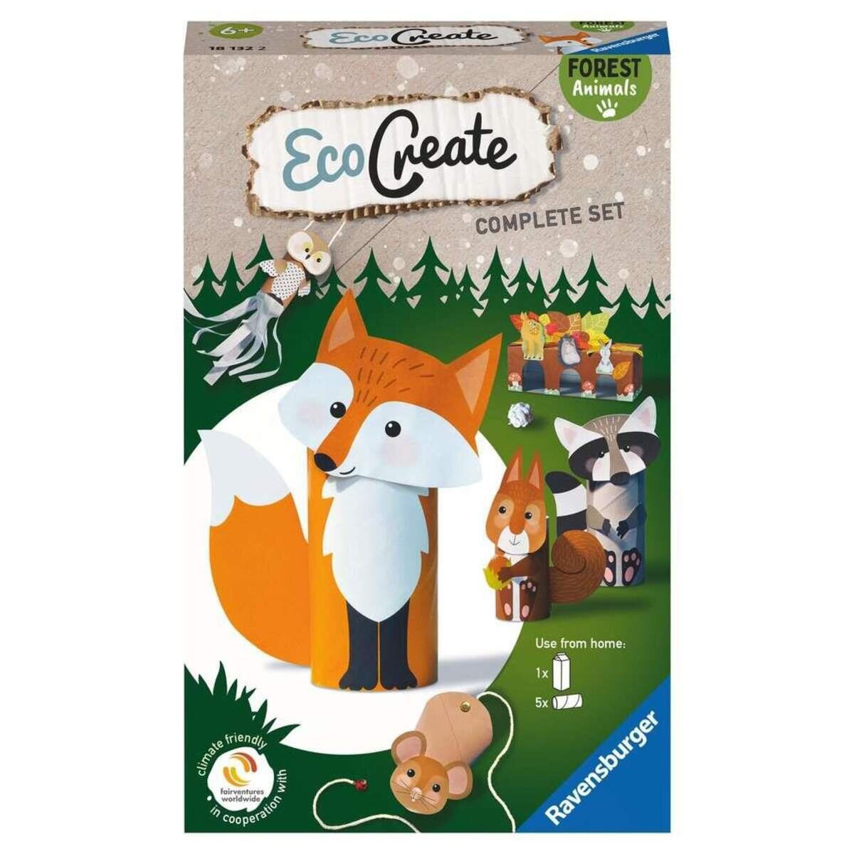 Ravensburger EcoCreate 18132 - Forest Animals