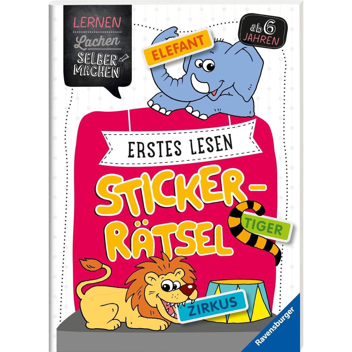 Ravensburger Erstes Lesen Sticker-Rätsel