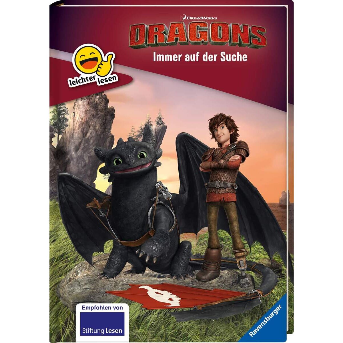 Ravensburger Erstleser - Dreamworks Dragons: Immer auf der Suche