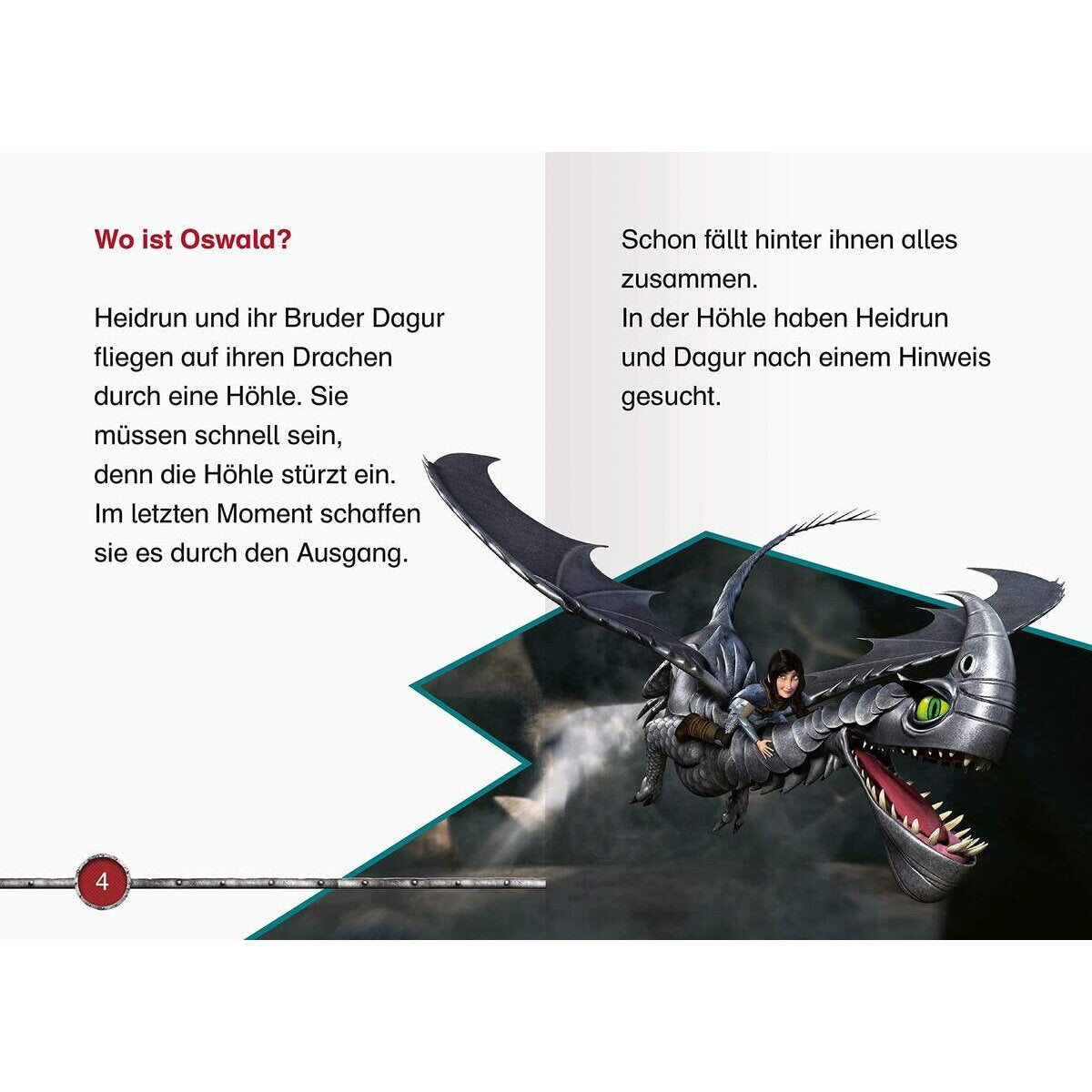 Ravensburger Erstleser - Dreamworks Dragons: Immer auf der Suche