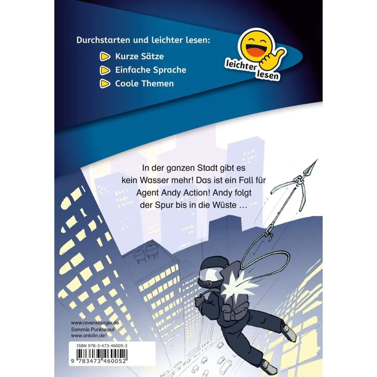 Ravensburger Erstleser - leichter lesen: Agent Andy Action