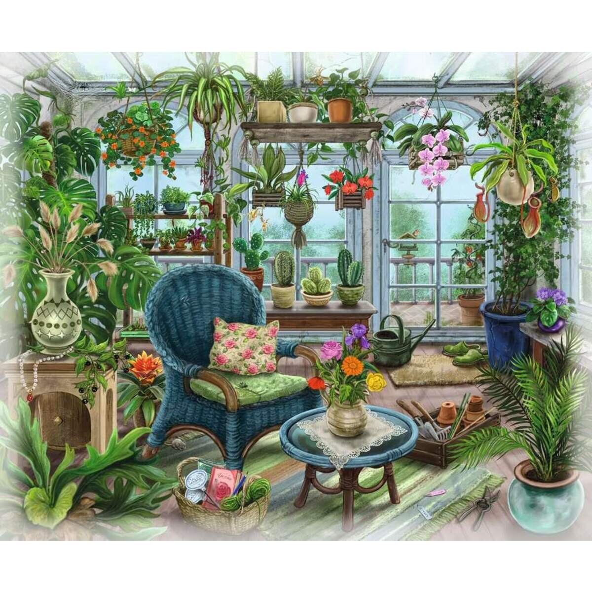 Ravensburger Exit Puzzle - Im Gutshaus-Zimmer 3, 99 Teile