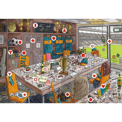 Ravensburger Exit Room Rätsel: Gefangen im Fußballstadion