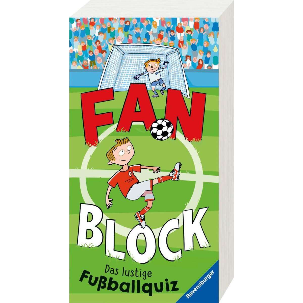 Ravensburger Fanblock - Das lustige Fußballquiz