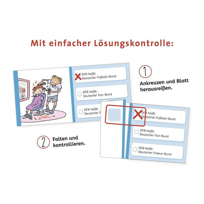 Ravensburger Fanblock - Das lustige Fußballquiz