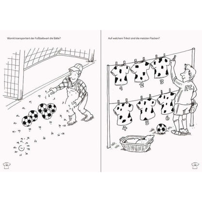 Ravensburger Fußball. Malen-Rätseln-Quizzen