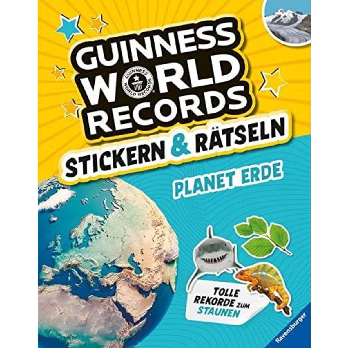 Ravensburger Guinness World Records: Stickern & Rätseln - Planet Erde