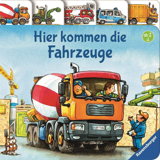 Ravensburger Hier kommen die Fahrzeuge
