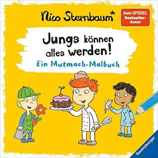 Ravensburger Jungs können alles werden: Ein Mutmach-Malbuch