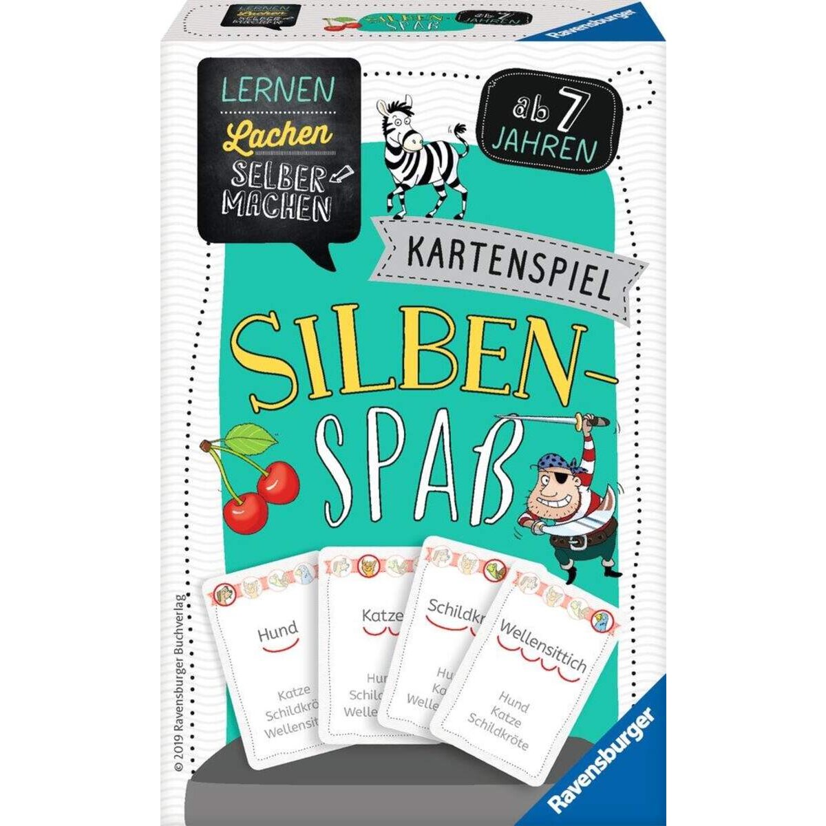 Ravensburger Kartenspiel Silbenspaß