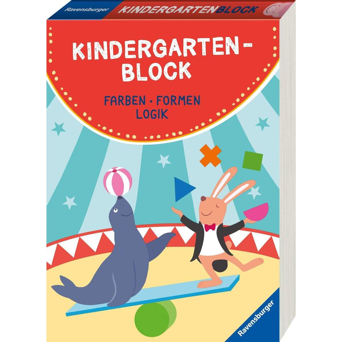 Ravensburger Kindergartenblock: Farben, Formen, Logik