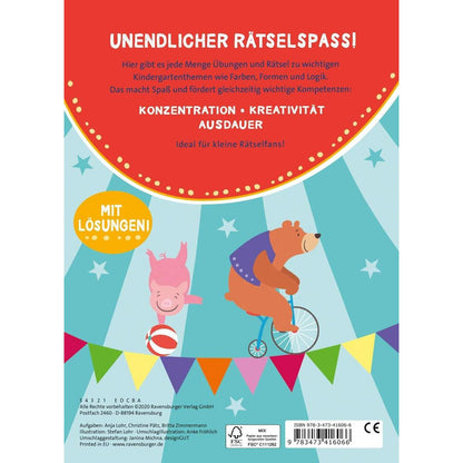 Ravensburger Kindergartenblock: Farben, Formen, Logik