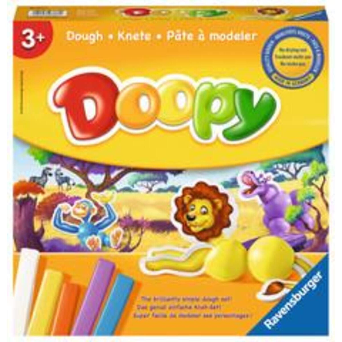 Ravensburger Kinderknete Doopy Afrika, bunt