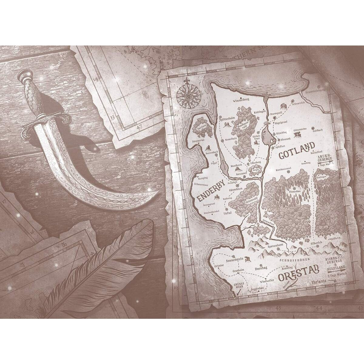 Ravensburger Larwood, Podkin Einohr, Band 2: Das Geheimnis im Finsterbau