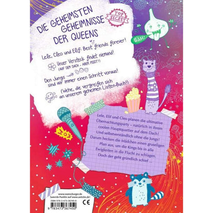 Ravensburger Leles Geheimclub, Band 2: Übernachtungsparty bei den Queens