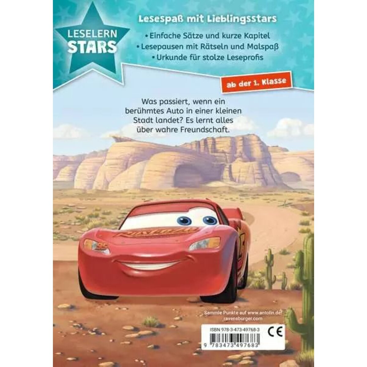 Ravensburger Leselernstars: Disney Cars - Beste Freunde