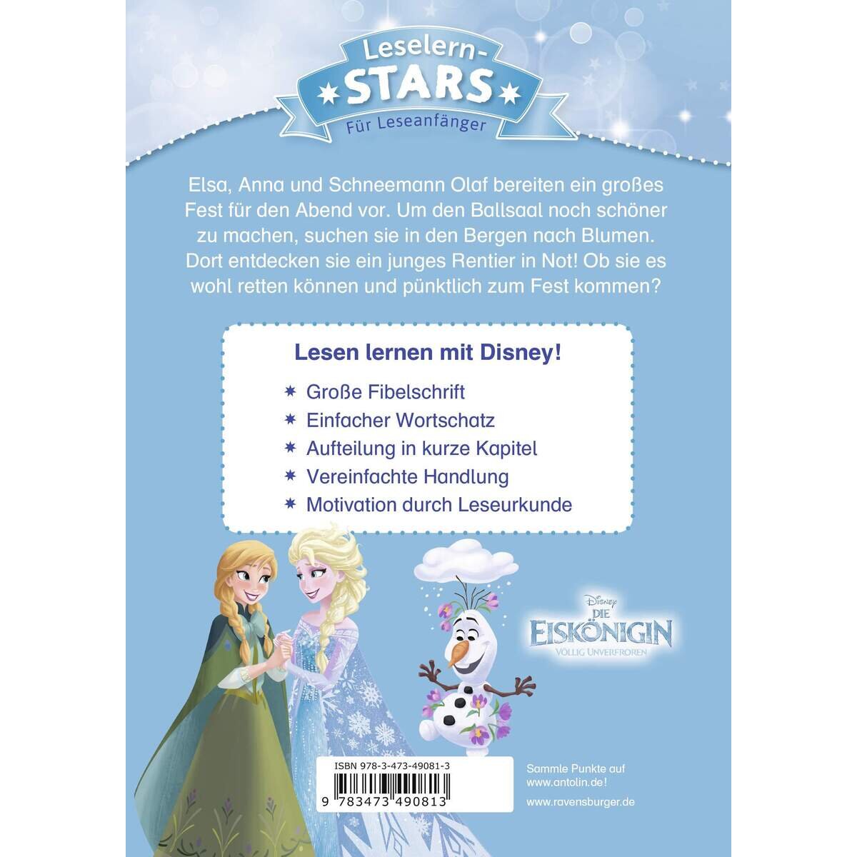Ravensburger Leselernstars Disney Die Eiskönigin: Ein neuer Freund: Für Leseanfänger