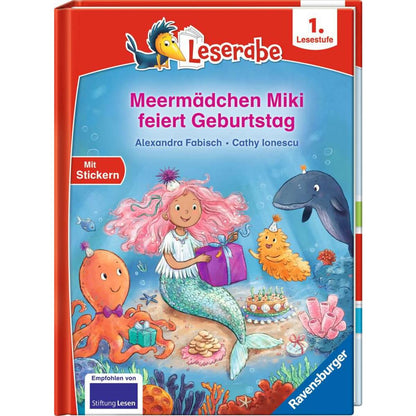 Ravensburger Leserabe - 1. Lesestufe: Meermädchen Miki feiert Geburtstag