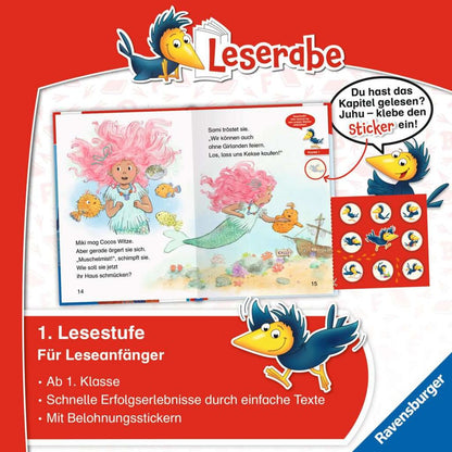 Ravensburger Leserabe - 1. Lesestufe: Meermädchen Miki feiert Geburtstag