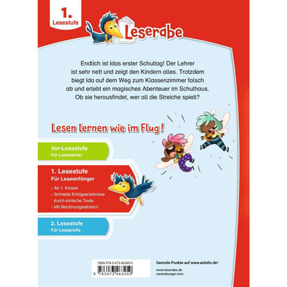 Ravensburger Leserabe - 1. Lesestufe: Idas zauberhafter erster Schultag