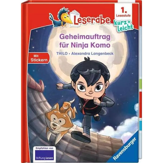 Ravensburger Leserabe - 1. Lesestufe Kurz und leicht:  Geheimauftrag für Ninja Komo