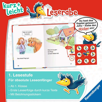 Ravensburger Leserabe - 1. Lesestufe Kurz und leicht: Kleines Pony, großer Traum