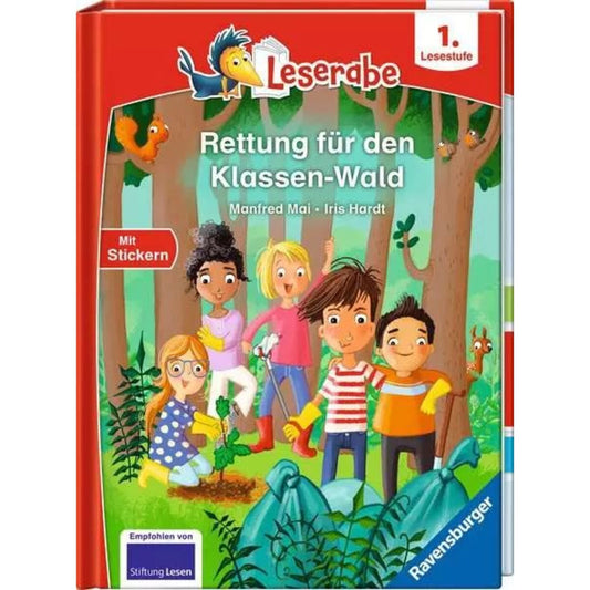 Ravensburger Leserabe - 1. Lesestufe: Rettung für den Klassen-Wald