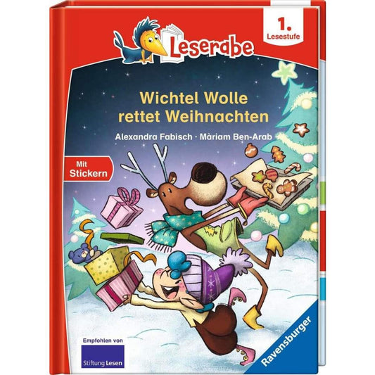 Ravensburger Leserabe - 1. Lesestufe: Wichtel Wolle rettet Weihnachten