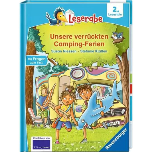 Ravensburger Leserabe - 2. Lesestufe: Unsere verrückten Camping-Ferien